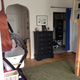 studio apartment room back